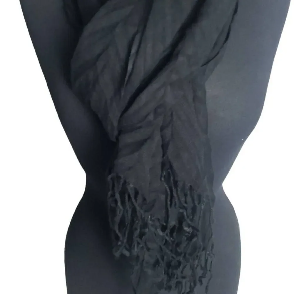 Liz Claiborne Black Scarf